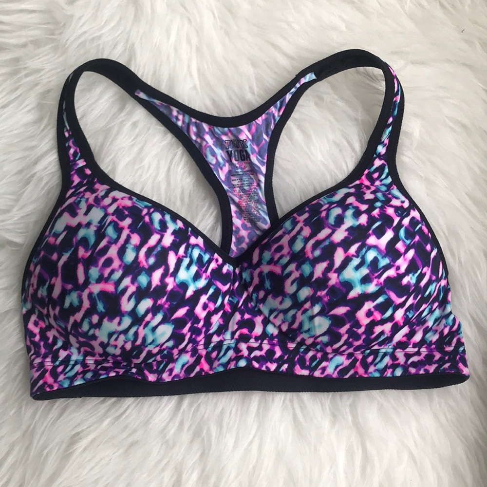 PINK Victoria’s Secret Yoga Push Up Sports Bra